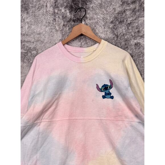 Disney x Spirit Jersey Shirt Large Unisex Ohana Means Family Stitch Tie Dye - Picture 3 of 7